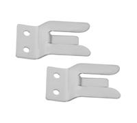 Mikinona 2pcs Car Microphone Holder Microphone Stand Mount Fit for Cb Radios Secure Space Efficient Mic Hanger Hook Clip Mic Holder Radio Clip