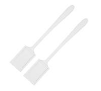 Mikinona 2pcs Car Payment Parking Card Holder Sticks Parking Payment Aid Tools for Automotive Use Toll Tag Card Poles White Color Suitable for Lots and Security Booths