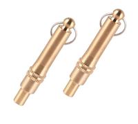 Mikinona 2pcs Copper Fishing Knot Tying Tool Quick Sub-line Knotter for Hooks Outdoor Fishing Accessories Compact Design Prevents Hand Injury Easy Fast Knotting
