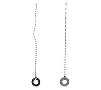 Mikinona 2pcs Cymbal Sizzler Chain for Jazz Drum Cymbal Drum Accessories Chains for Creating Hissing Effect in Set Performance