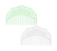 Mikinona 2pcs Decorative Hair Combs Side Hair Combs for Women Chinese Bridal Style