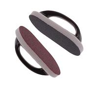 Mikinona 2Pcs Descaling Cleaning Sponge with Handle Scouring Pads for Tough Messes Strong Water Absorption Surface Multi-use Kitchen and Bathroom Scrubbers Random Colors Random Color