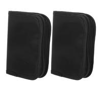 Mikinona 2pcs Diabetic Supply Pouch with Inner Pocket Compact Travel Medication Organizer Bag for Insulin Pens Shock-Absorbent Diabetes Travel Case Multipocket Storage for Easy Access and