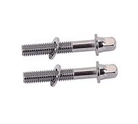 Mikinona 2pcs Drum Mounting Screws Stainless Steel Fasteners Washers Tension Screws for Snare and Bass Drums Essential Accessory