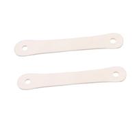 Mikinona 2pcs Drumstick Control Clips with Non-slip Leather Grip for 5a 7a Sticks, Finger Rings for Drumstick Control and Stability, Universal Drumset Accessory for Beginner and Professional Drummers