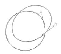 Mikinona 2pcs Dulcimer Steel Replacement Strings 21# Metal Instrument Dulcimer Strings Accessories for Repair and Replacement