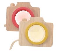 Mikinona 2Pcs Educational Kaleidoscopes for Creative Colorful Prism Lightweight and Playthings for Party Favors Early Learning Fun with Unique Shapes and Patterns