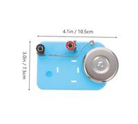 Mikinona 2pcs Electric Bell Physics Experiment Teaching Instrument Electromagnetism Laboratory Tool for School Science Education Junior Students Home Use