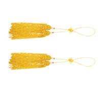 Mikinona 2pcs Elegant Chinese Sword Tassels for Taichi Martial Arts Accessories Versatile Decoration for Taiji Swords and Fencing Traditional Martial Arts Gear Enhancer