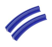 Mikinona 2pcs Elegant Dual-purpose Domino and Playing Card Holder Tray for Adults and Lightweight Travel-friendly Rack with Sophisticated Design for Game Organization and Display