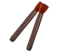 Mikinona 2pcs Ergonomic Violin Erhu Guzheng Dust Brush Cleaning for String Instruments