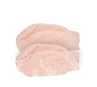 Mikinona 2pcs Exfoliating Bath Gloves Massage Scrubber for Back and Skin Care Durable and Reusable Bathing Accessories for and Indoor Use