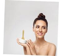 Mikinona 2Pcs Eye Cream Massage Spoons Portable Beauty Scoop Makeup Tool Smooth Rose Gold and Golden Utensils for Face Neck Skincare Application