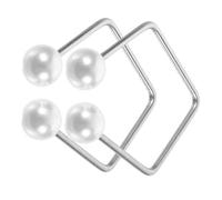 Mikinona 2pcs Facial Dimple Maker Face Exerciser Tool for Cheeks Titanium Alloy Trainer to Enhance Facial Muscles Suitable for All Ages and Genders Practical Reusable Face Maker Device