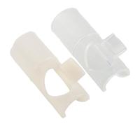 Mikinona 2pcs Flute Membrane Protection Blow Aid Woodwind Instrument Practice Tool Chinese Flute Nozzle Replacement Part for Music Accessories