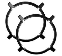 Mikinona 2pcs Gas Stove Support Racks Slip Pot Rack for Hob Stands Gas Stove Protector Pan Support for Hob