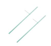 Mikinona 2pcs Growth Chart Wall Ruler Plastic Height Measurement for Adults Portable Space Saving Height Chart Decor for Bedroom Nursery