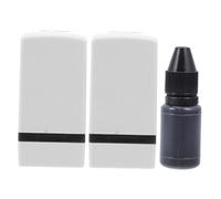 Mikinona 2pcs Guitar Chord Play Stamps for Beginners White Plastic Guitar Chord Seals Comfortable to Use Learning Tool