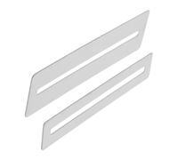 Mikinona 2pcs Guitar Fretboard Protectors Fret Finger Guards Polishing Kit Pad Fretboard Dressing Tool