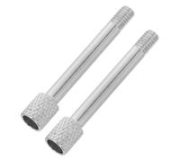 Mikinona 2pcs Guitar Tremolo Bridge Screws Precision Designed for Electric Guitars Silver Hardware Easy String Installation