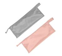 Mikinona 2pcs Hair Dryer Travel Case Compatible with Dyson Protective Blow Dryer Storage Pouch with Padding Curling Iron Organizer Flat Iron Holder Portable Hair Styling Accessories Bag for