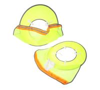 Mikinona 2pcs Hard Hat Sun Shade with Uv Protection Multi Helmet Visor Breathable Accessory for Construction Outdoor Work for Hot Conditions Travel
