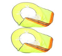 Mikinona 2pcs Hard Hat Sun Shield with Neck Shade UV Protection for Construction Outdoor Work Breathable Helmet Accessories Portable Sun Visor for Safety Helmet and Comfort
