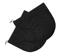 Mikinona 2pcs Helmet Storage Bag for Motorcycle Drawstring Dust Cover Pouch for Electric Scooter Heavy Duty Carrying Bag for Travel and Home Use