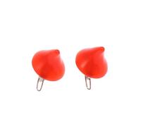 Mikinona 2pcs Horn Hair Clips Lightweight Resin Stereo Hairpins Party Halloween Accessories for Women Festival Headwear