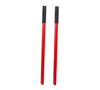 Mikinona 2pcs Hydraulic Jack Handle Extension Rods Vertical Replacement Single Section Press Rod Labor Saving Automotive Repair Accessory Compatible with Hydraulic