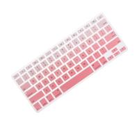 Mikinona 2pcs Keyboard Cover for Pro Air Gradient Pink Laptop Keyboard Protector Thin Breathable Dust Resistant Film Easy to Clean Accessory