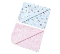 Mikinona 2pcs Leak Pads Reusable Changing Pad for Care Reusable Bed Cushion for Travel Play Mat for Toddlers