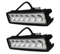 Mikinona 2pcs LED Car Work Lights Spotlights for Off-road Driving Vehicle Maintenance Bright Headlights Replacement