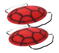 Mikinona 2pcs Lightweight EVA Turtle Shell Costume Prop Wearable Tortoise Backpacks for Halloween Carnival Party Dress for Adults Reusable and Easy to Wear for Photoshoots and Plays
