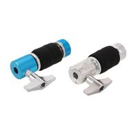 Mikinona 2pcs Metal Hi-hat Clutch for Drum Cymbal Stand Secure Locking Hardware with Shock Absorption Easy Installation for Professional Jazz Rock Drummers and Studio Rehearsals