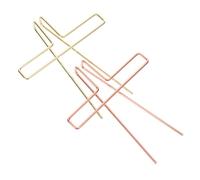 Mikinona 2pcs Metal Music Book Clip Simple Page Holder for Sheet Music for Piano Notebooks and More