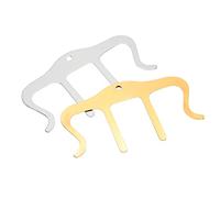 Mikinona 2pcs Metal Music Clip Piano Music Book Holder Holder Clip Book Note Clamps