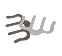 Mikinona 2pcs Metal Music Holder Clips for Piano and Book Pages Alloy Music Paper Clips with Firm Grip Stationary Book and Page Holders and Reading Random Color