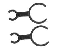 Mikinona 2pcs Microphone Clip Holder Instrument Mic Clamp Clip for Instruments Mandolin Mic Attachment for Live Performance Recording