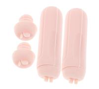 Mikinona 2pcs Nail Art Stamper Pens Diy Manicure Tool French Tip Nail Stamper Kit Silicone Art Pens for Home Design