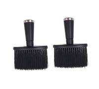Mikinona 2pcs Neck Brush for Barber Broken Hair Brush Neck Hairbrush for Hair Salon Cleaning Tool Material for Dust Removal