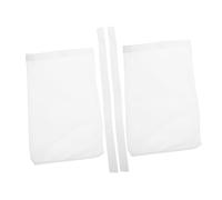 Mikinona 2pcs Outdoor Dryer Vent Lint Filter Bag Weather Resistant Cloth Exhaust Trap for Factories Warehouses Commercial Use Easy to Install and Clean Captures Lint Dust for Improved Air