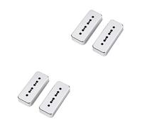 Mikinona 2pcs Pair of Soapbar Pickup Covers for Guitar Neck Bridge Pole Spacing