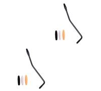 Mikinona 2pcs Perfect Fit 6mm Thread Guitar Tremolo Arm Whammy Bar Arm with Adjustment for Guitarists