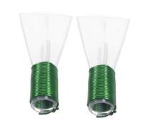 Mikinona 2pcs Plastic Suona Reed Mouthpiece for Chinese Wind Instruments Durable Resin Material Loud Sound for Practice and Performance Precision Structure for Stable Pitch