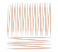 Mikinona 2pcs Pointed Shape Swabs Double Tipped Precision Cotton Tips, Wooden Handle Swabs for Electronics and Ceramics Cleaning, for Beauty Use and Makeup Cleaning