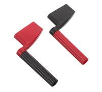 Mikinona 2pcs Precision Gear Bass Guitar String Winder with Ergonomic Handle for Electric Acoustic Bass Ukulele Smooth Stable Operation Easy String Replacement Creative Color Options