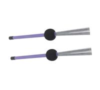 Mikinona 2pcs Professional Drum Brush Drum Brush Steel Wire Sticks for Enhancing Performance and Practice