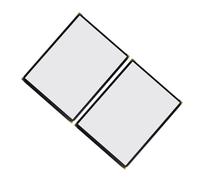 Mikinona 2pcs PVC A4 Menu Covers Transparent Universal Menu Holders for Bar and Restaurant Recipe Protection Single Sheet Recipe Book Protectors