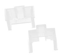 Mikinona 2pcs Record Player Needle Cover Replacement Plastic Stylus Protector Compatible AT-3600L Lightweight Turntable Needle Cover Protects Stylus Head Vinyl Accessories